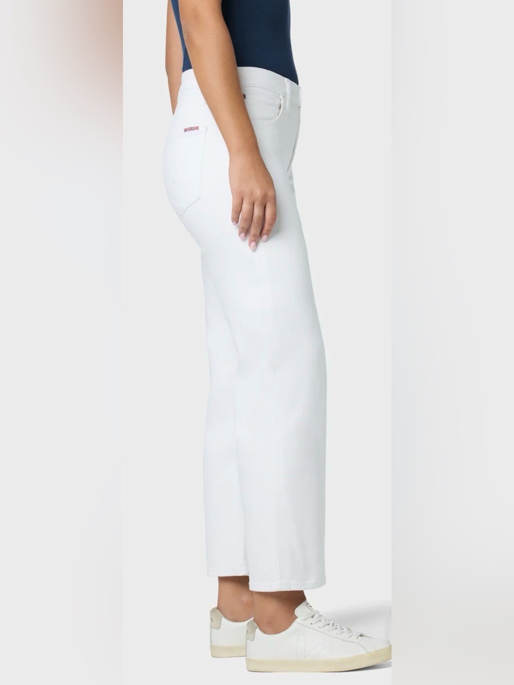Hudson Rosalie White Wide Leg Jeans NWT - Picture 3 of 7